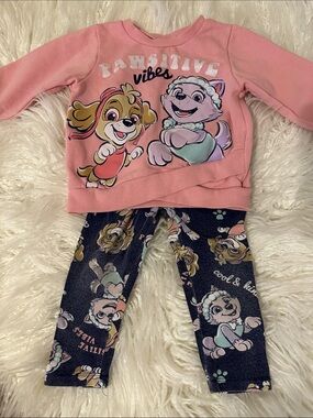 Nickelodeon Pink Paw-sitive Vibes Kids Matching Set